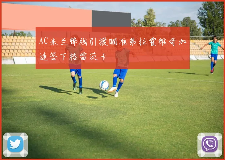 AC米兰锋线引援瞄准弗拉霍维奇加速签下格雷茨卡