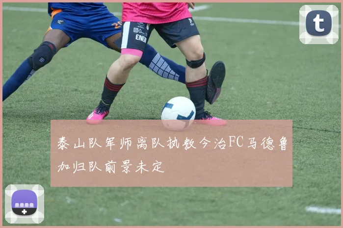 泰山队军师离队执教今治FC马德鲁加归队前景未定
